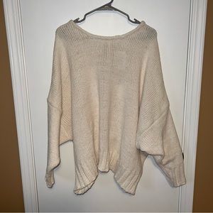 Wish List | NWT White Sweater Tie Back